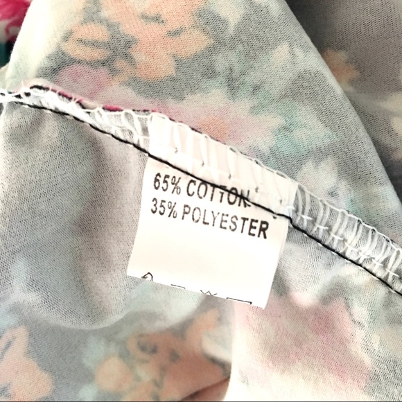 w/TAG FLORAL Print Midi DRESS - Picture 5 of 6